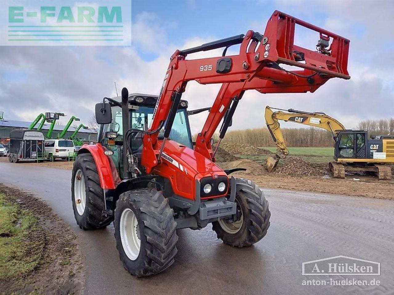 Traktor Massey Ferguson mf 5435 mit frontlader: slika Traktor Massey Ferguson mf 5435 mit frontlader