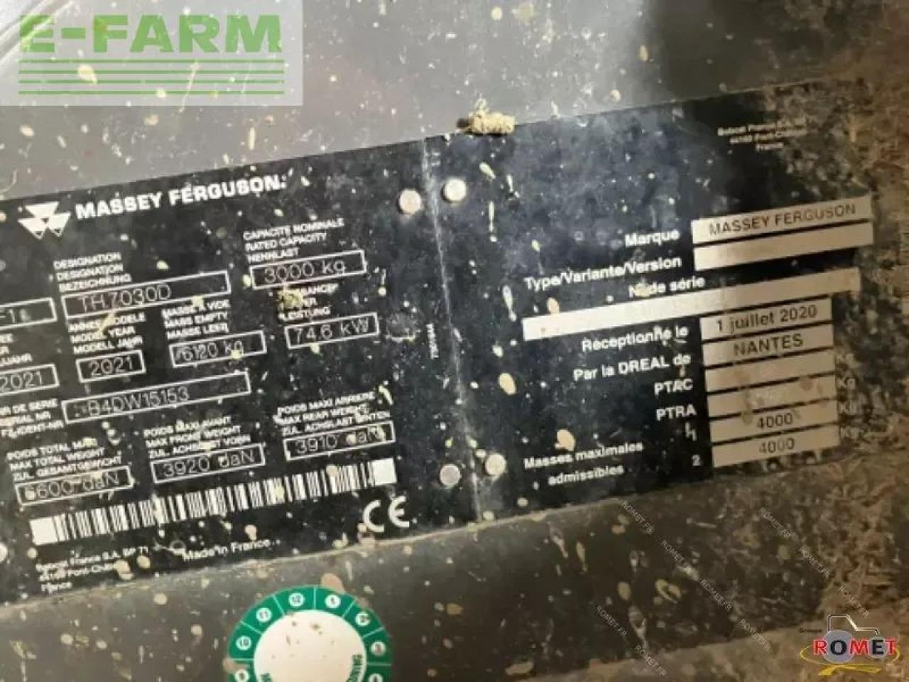 Teleskopski rukovatelj Massey Ferguson th7030 lp: slika Teleskopski rukovatelj Massey Ferguson th7030 lp Teleskopski rukovatelj Massey Ferguson th7030 lp: slika Teleskopski rukovatelj Massey Ferguson th7030 lp