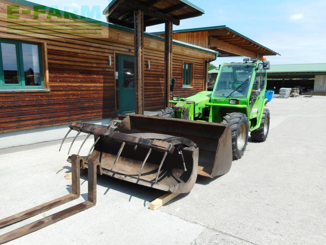 Merlo p33.7kt mit schaufel + greiferschaufel + gabel - Teleskopski rukovatelj: slika Merlo p33.7kt mit schaufel + greiferschaufel + gabel - Teleskopski rukovatelj Merlo p33.7kt mit schaufel + greiferschaufel + gabel - Teleskopski rukovatelj: slika Merlo p33.7kt mit schaufel + greiferschaufel + gabel - Teleskopski rukovatelj