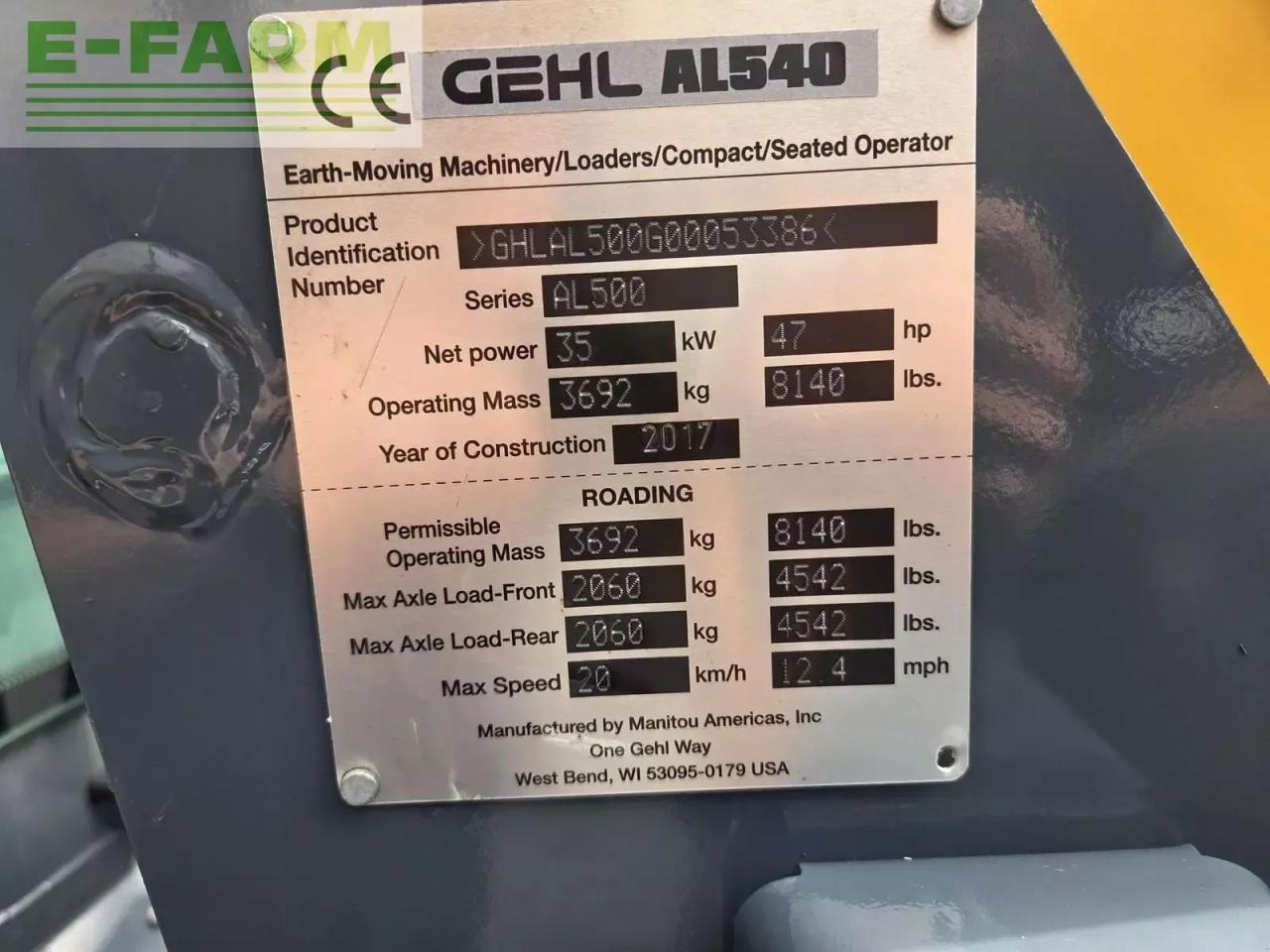 Utovarivač na kotačima Mustang al540: slika Utovarivač na kotačima Mustang al540 Utovarivač na kotačima Mustang al540: slika Utovarivač na kotačima Mustang al540