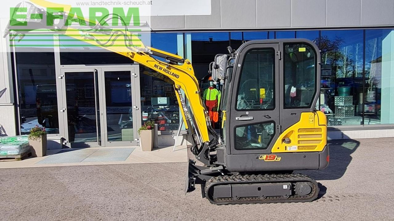 New Holland e19c - Mini bager: slika New Holland e19c - Mini bager New Holland e19c - Mini bager: slika New Holland e19c - Mini bager