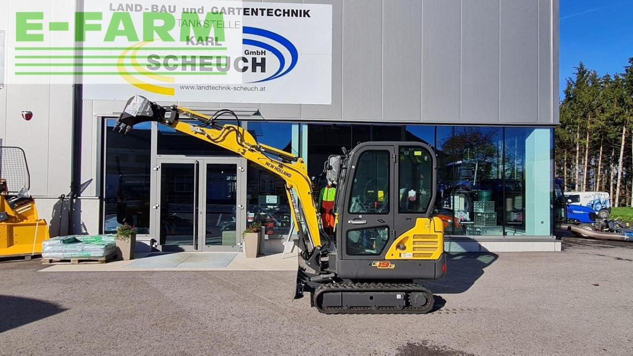 New Holland e19c - Mini bager: slika New Holland e19c - Mini bager New Holland e19c - Mini bager: slika New Holland e19c - Mini bager