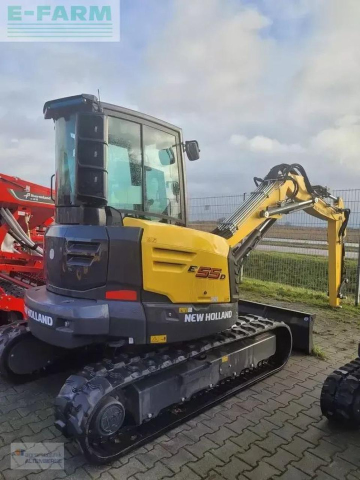 New Holland e55d - Mini bager: slika New Holland e55d - Mini bager New Holland e55d - Mini bager: slika New Holland e55d - Mini bager