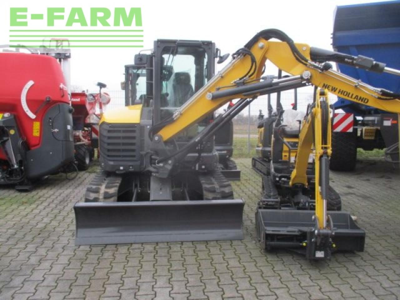 New Holland e55d - Mini bager: slika New Holland e55d - Mini bager New Holland e55d - Mini bager: slika New Holland e55d - Mini bager