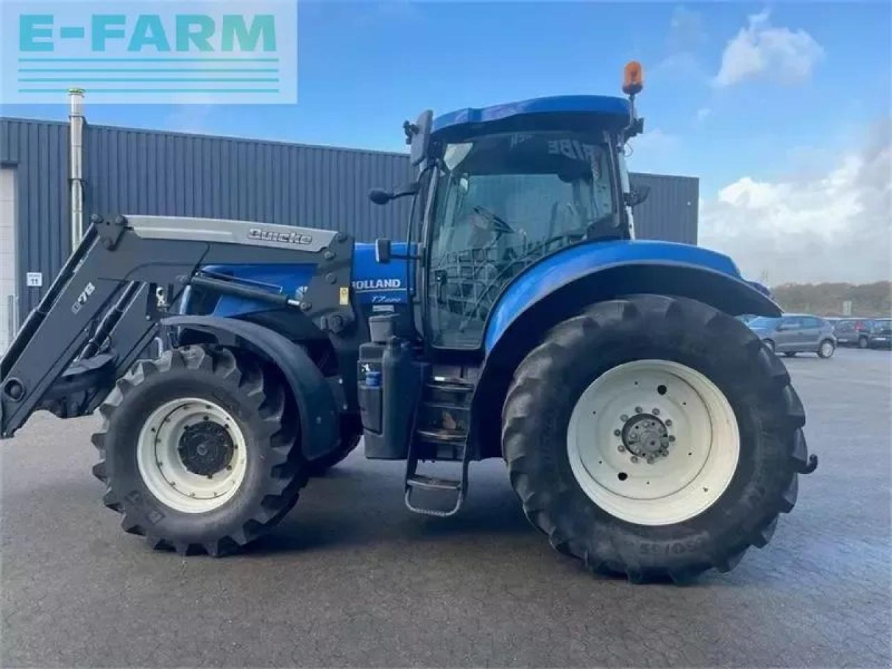 New Holland t7.220 med alø frontlæsser - Traktor: slika New Holland t7.220 med alø frontlæsser - Traktor New Holland t7.220 med alø frontlæsser - Traktor: slika New Holland t7.220 med alø frontlæsser - Traktor