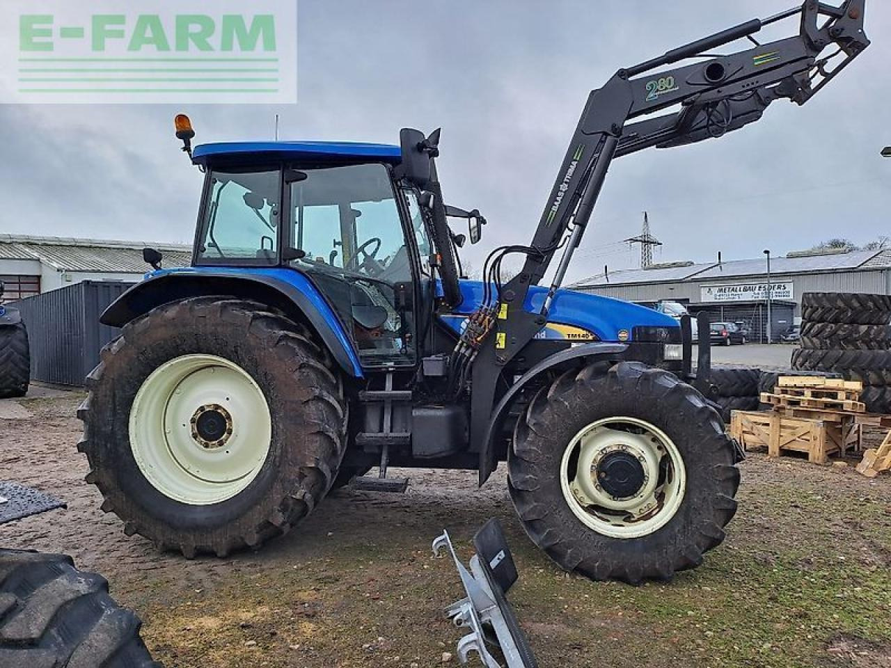 New Holland tm 140 - Traktor: slika New Holland tm 140 - Traktor New Holland tm 140 - Traktor: slika New Holland tm 140 - Traktor