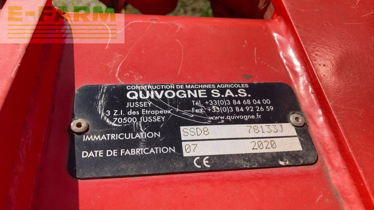 Kultivator Quivogne SS08: slika Kultivator Quivogne SS08