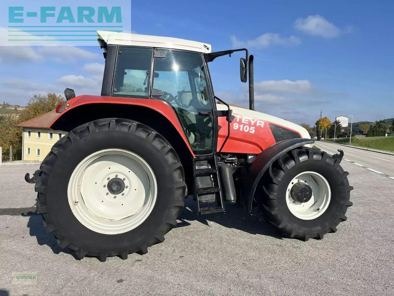 Traktor Steyr 9105a: slika Traktor Steyr 9105a