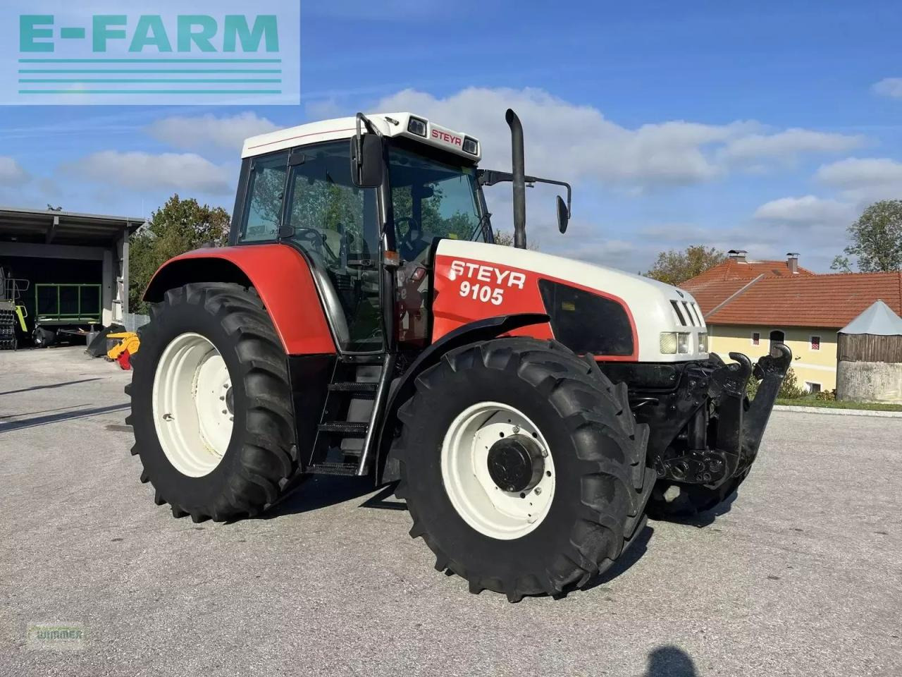 Traktor Steyr 9105a: slika Traktor Steyr 9105a