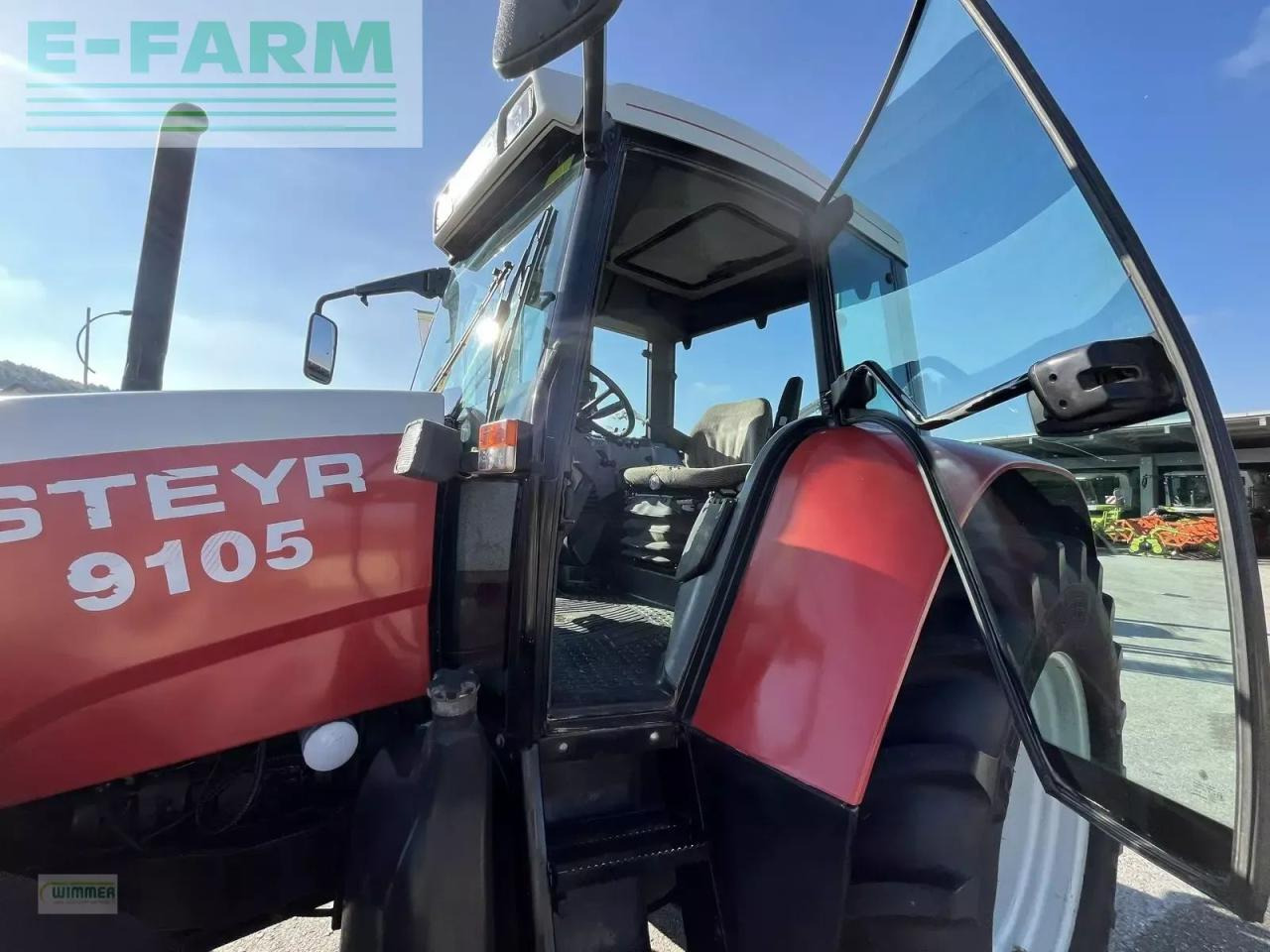 Traktor Steyr 9105a: slika Traktor Steyr 9105a