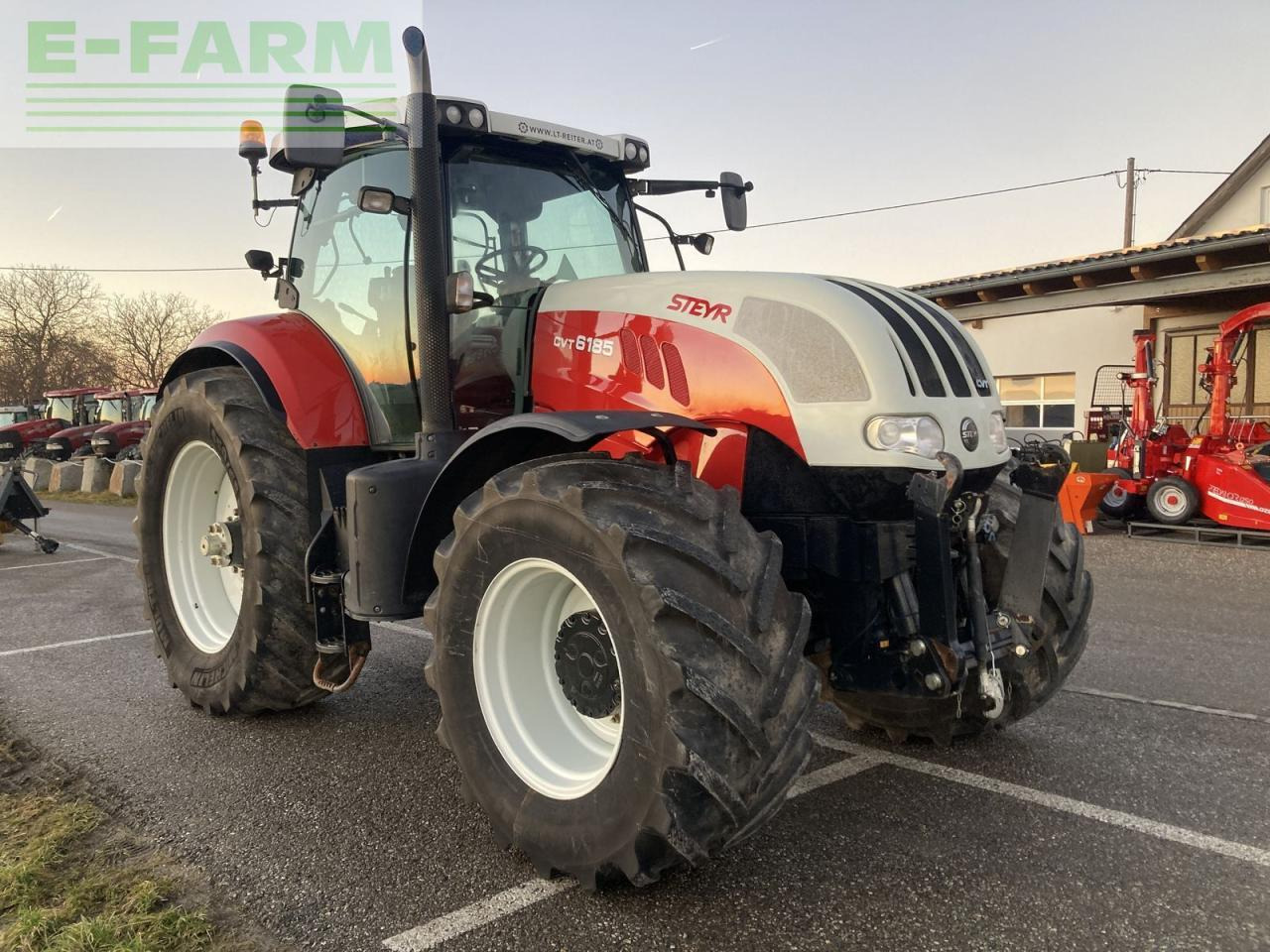 Steyr steyr cvt 6185 (6170-6230) - Traktor: slika Steyr steyr cvt 6185 (6170-6230) - Traktor Steyr steyr cvt 6185 (6170-6230) - Traktor: slika Steyr steyr cvt 6185 (6170-6230) - Traktor
