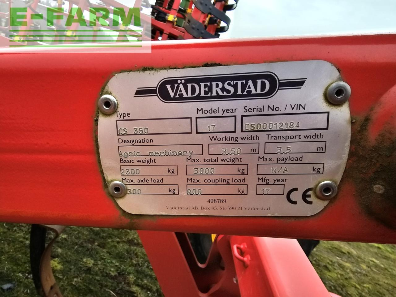 Väderstad Cultus Cs350 + Bdx-180 - Kultivator: slika Väderstad Cultus Cs350 + Bdx-180 - Kultivator Väderstad Cultus Cs350 + Bdx-180 - Kultivator: slika Väderstad Cultus Cs350 + Bdx-180 - Kultivator