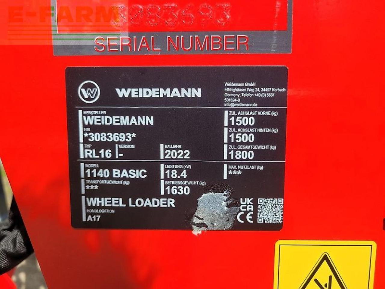 Weidemann 1140 basic line schaufel + palettengabel - Mini bager: slika Weidemann 1140 basic line schaufel + palettengabel - Mini bager Weidemann 1140 basic line schaufel + palettengabel - Mini bager: slika Weidemann 1140 basic line schaufel + palettengabel - Mini bager
