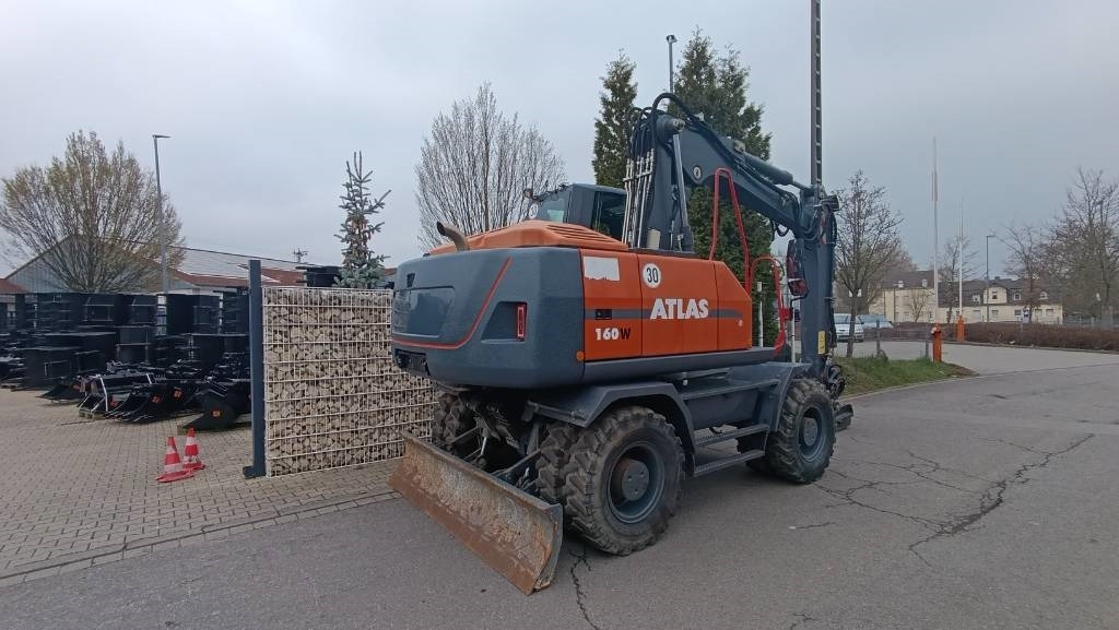 Bager na kotačima Atlas 160 W, Schnellwechsler OQ 70/55, Straßenzulassung: slika Bager na kotačima Atlas 160 W, Schnellwechsler OQ 70/55, Straßenzulassung