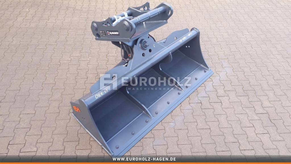Novi Korpa za bager za Građevinski strojevi EH Hydraulischer Grabenräumlöffel mit UWG MS CW OQ: slika Novi Korpa za bager za Građevinski strojevi EH Hydraulischer Grabenräumlöffel mit UWG MS CW OQ