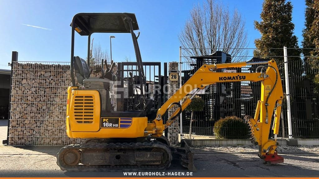 Komatsu Minibagger PC 16 R-3HS, Schnellwechsler MS01 - Mini bager: slika Komatsu Minibagger PC 16 R-3HS, Schnellwechsler MS01 - Mini bager Komatsu Minibagger PC 16 R-3HS, Schnellwechsler MS01 - Mini bager: slika Komatsu Minibagger PC 16 R-3HS, Schnellwechsler MS01 - Mini bager