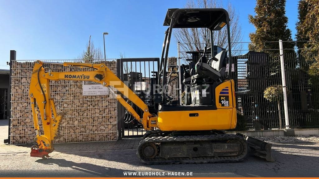 Komatsu Minibagger PC 16 R-3HS, Schnellwechsler MS01 - Mini bager: slika Komatsu Minibagger PC 16 R-3HS, Schnellwechsler MS01 - Mini bager Komatsu Minibagger PC 16 R-3HS, Schnellwechsler MS01 - Mini bager: slika Komatsu Minibagger PC 16 R-3HS, Schnellwechsler MS01 - Mini bager