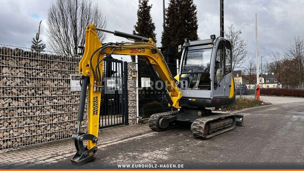 Wacker Minibagger 3503, VDS Kabine, Schnellwechsler MS03 - Mini bager: slika Wacker Minibagger 3503, VDS Kabine, Schnellwechsler MS03 - Mini bager Wacker Minibagger 3503, VDS Kabine, Schnellwechsler MS03 - Mini bager: slika Wacker Minibagger 3503, VDS Kabine, Schnellwechsler MS03 - Mini bager