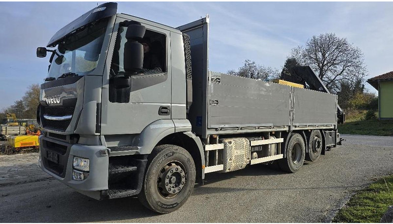 Iveco Stralis 6x2 Baustoffpritsche mit Hiab 228-E5 Kran - Kamion s kranom: slika Iveco Stralis 6x2 Baustoffpritsche mit Hiab 228-E5 Kran - Kamion s kranom Iveco Stralis 6x2 Baustoffpritsche mit Hiab 228-E5 Kran - Kamion s kranom: slika Iveco Stralis 6x2 Baustoffpritsche mit Hiab 228-E5 Kran - Kamion s kranom