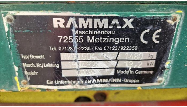 Rammax RW1504 Grabenwalze - Valjak za poljoprivredna gospodarstva: slika Rammax RW1504 Grabenwalze - Valjak za poljoprivredna gospodarstva Rammax RW1504 Grabenwalze - Valjak za poljoprivredna gospodarstva: slika Rammax RW1504 Grabenwalze - Valjak za poljoprivredna gospodarstva