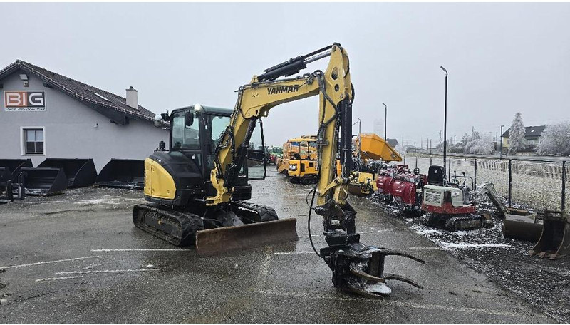 Yanmar SV60-A Bagger mit JAK 250 Fällgreifer - Bager: slika Yanmar SV60-A Bagger mit JAK 250 Fällgreifer - Bager Yanmar SV60-A Bagger mit JAK 250 Fällgreifer - Bager: slika Yanmar SV60-A Bagger mit JAK 250 Fällgreifer - Bager