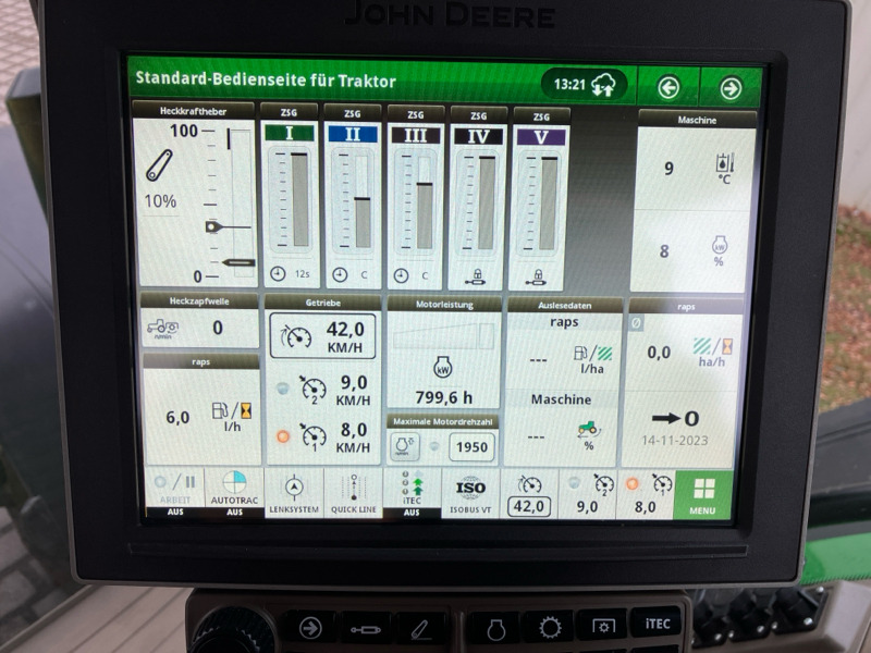 Traktor John Deere 8R340/CommandPro/HR-Gewichte/PowerGard: slika Traktor John Deere 8R340/CommandPro/HR-Gewichte/PowerGard