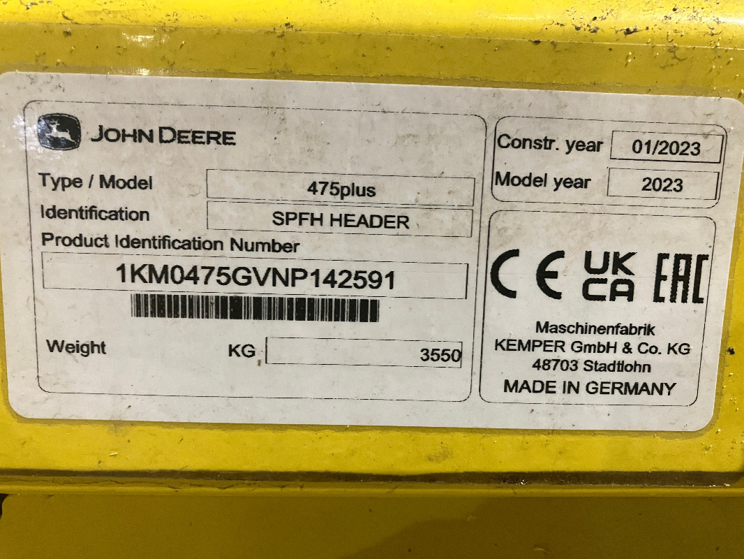 Kemper 475 plus - Kombajn za kukuruz: slika Kemper 475 plus - Kombajn za kukuruz Kemper 475 plus - Kombajn za kukuruz: slika Kemper 475 plus - Kombajn za kukuruz