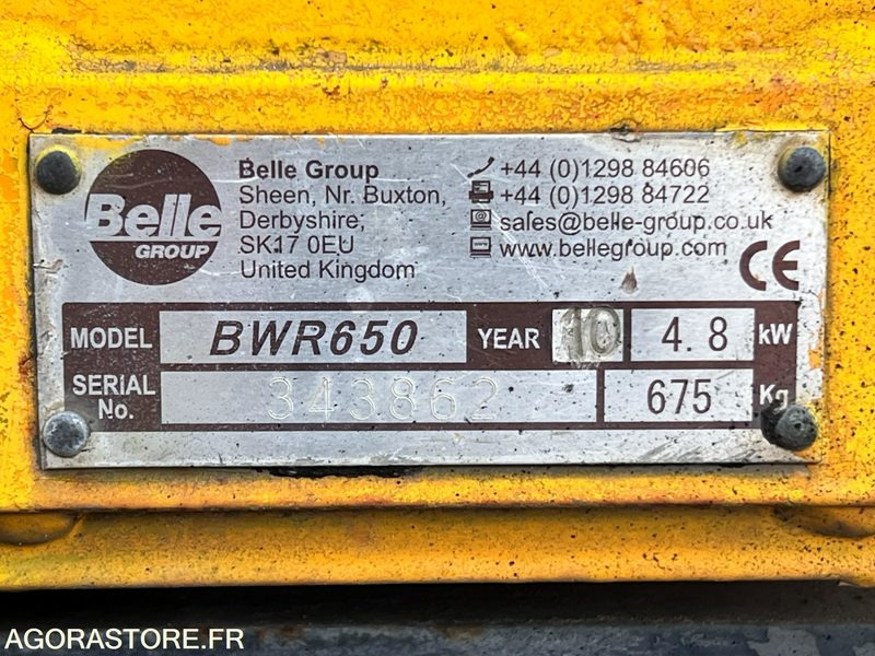 COMPACTEUR À MAIN BELL GROUP BWR650 - 2010 - Valjak: slika COMPACTEUR À MAIN BELL GROUP BWR650 - 2010 - Valjak COMPACTEUR À MAIN BELL GROUP BWR650 - 2010 - Valjak: slika COMPACTEUR À MAIN BELL GROUP BWR650 - 2010 - Valjak