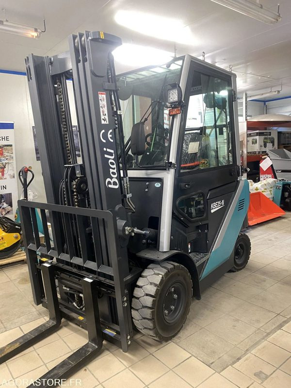 Chariot élévateur BAOLI KBE25N 2T5 ELECTRIQUE CABINE - Električni viličar: slika Chariot élévateur BAOLI KBE25N 2T5 ELECTRIQUE CABINE - Električni viličar Chariot élévateur BAOLI KBE25N 2T5 ELECTRIQUE CABINE - Električni viličar: slika Chariot élévateur BAOLI KBE25N 2T5 ELECTRIQUE CABINE - Električni viličar