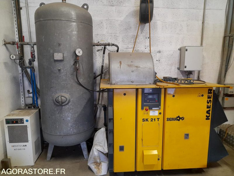 Compresseur KAESER SIGMA SK21T 2008 - 36 000h + assécheur ACT-EVO 110 2020 - Zračni kompresor: slika Compresseur KAESER SIGMA SK21T 2008 - 36 000h + assécheur ACT-EVO 110 2020 - Zračni kompresor Compresseur KAESER SIGMA SK21T 2008 - 36 000h + assécheur ACT-EVO 110 2020 - Zračni kompresor: slika Compresseur KAESER SIGMA SK21T 2008 - 36 000h + assécheur ACT-EVO 110 2020 - Zračni kompresor