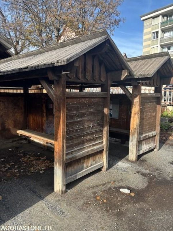 Lot de 2 abris bus bois - Drugi strojevi: slika lot de 2 abris bus bois - Drugi strojevi Lot de 2 abris bus bois - Drugi strojevi: slika lot de 2 abris bus bois - Drugi strojevi