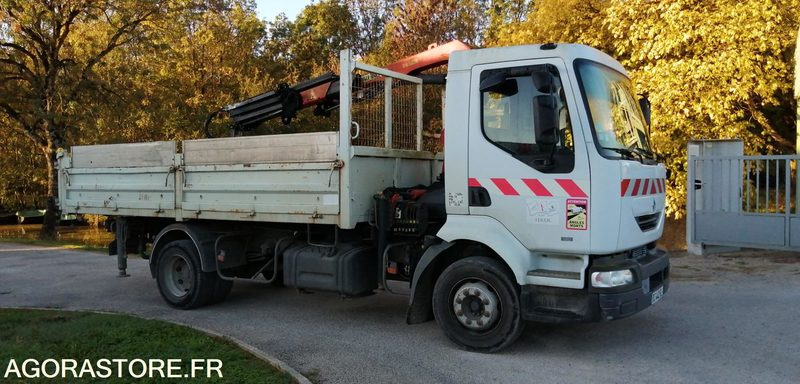 Camion benne avec grue - Renault Midlum 2001 293846kms - Kamion: slika Camion benne avec grue - Renault Midlum 2001 293846kms - Kamion Camion benne avec grue - Renault Midlum 2001 293846kms - Kamion: slika Camion benne avec grue - Renault Midlum 2001 293846kms - Kamion