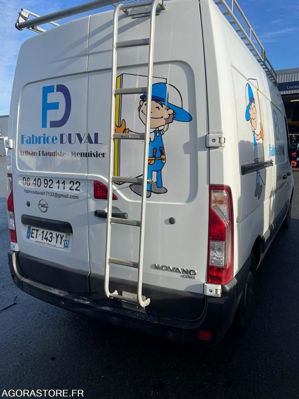 OPEL MOVANO - L2H2 - GALERIE ECHELLE - BOITE MECANIQUE - 2018 - 140 000 KM - Furgon: slika OPEL MOVANO - L2H2 - GALERIE ECHELLE - BOITE MECANIQUE - 2018 - 140 000 KM - Furgon OPEL MOVANO - L2H2 - GALERIE ECHELLE - BOITE MECANIQUE - 2018 - 140 000 KM - Furgon: slika OPEL MOVANO - L2H2 - GALERIE ECHELLE - BOITE MECANIQUE - 2018 - 140 000 KM - Furgon
