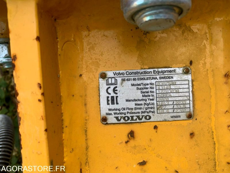 PELLE HYDRAULIQUE VOLVO EC140EL - 2021 - 850 heures - Bager: slika PELLE HYDRAULIQUE VOLVO EC140EL - 2021 - 850 heures - Bager PELLE HYDRAULIQUE VOLVO EC140EL - 2021 - 850 heures - Bager: slika PELLE HYDRAULIQUE VOLVO EC140EL - 2021 - 850 heures - Bager