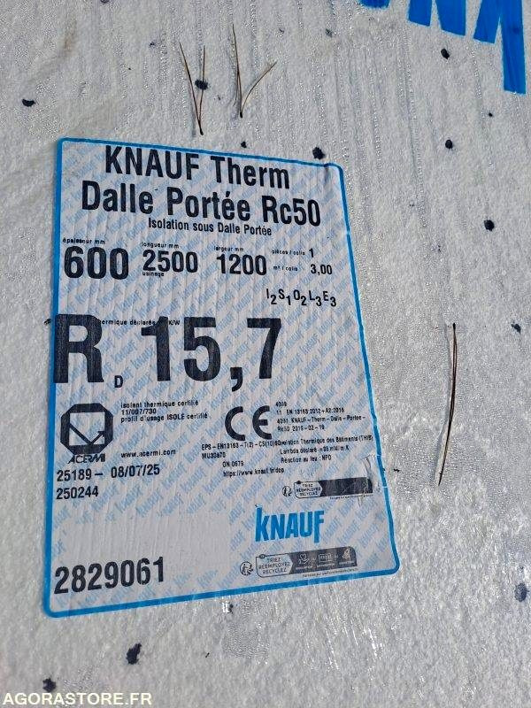 Panneaux isolants KNAUF Therm Dalle Portée Rc50 2500 x 1200 x 600 mm - Alat/ Oprema: slika Panneaux isolants KNAUF Therm Dalle Portée Rc50 2500 x 1200 x 600 mm - Alat/ Oprema Panneaux isolants KNAUF Therm Dalle Portée Rc50 2500 x 1200 x 600 mm - Alat/ Oprema: slika Panneaux isolants KNAUF Therm Dalle Portée Rc50 2500 x 1200 x 600 mm - Alat/ Oprema