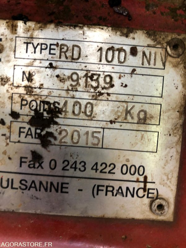 Enfouisseur de pierres DAIRON RD100NIV pour micro tracteur 22-35CV - Poljoprivredni strojevi: slika Enfouisseur de pierres DAIRON RD100NIV pour micro tracteur 22-35CV - Poljoprivredni strojevi Enfouisseur de pierres DAIRON RD100NIV pour micro tracteur 22-35CV - Poljoprivredni strojevi: slika Enfouisseur de pierres DAIRON RD100NIV pour micro tracteur 22-35CV - Poljoprivredni strojevi