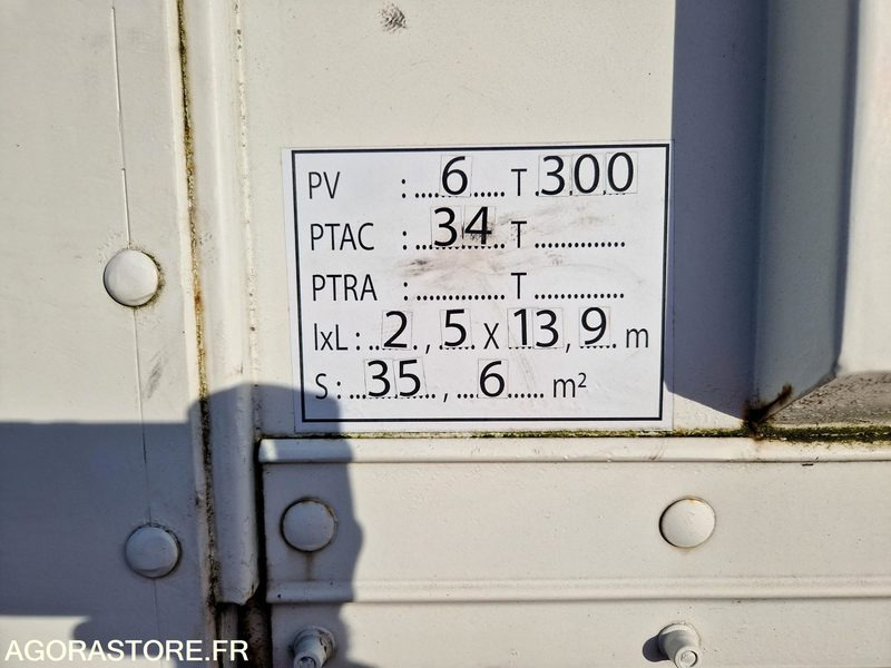 Poluprikolica Semi-remorque Fruehauf  TX34 - 2008 - CN239ZT: slika Poluprikolica Semi-remorque Fruehauf  TX34 - 2008 - CN239ZT