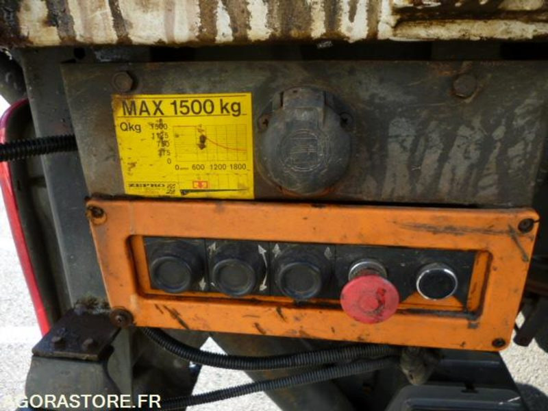 Kiper RENAULT MIDLUM 220 DCI BENNE HAYON 174900kms 2003: slika Kiper RENAULT MIDLUM 220 DCI BENNE HAYON 174900kms 2003