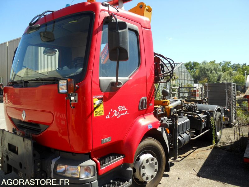 CAMION PORTEUR RENAULT BEN-AMO + GRUE AUXILIARE 82807 kms 2004 - Tegljač: slika CAMION PORTEUR RENAULT BEN-AMO + GRUE AUXILIARE 82807 kms 2004 - Tegljač CAMION PORTEUR RENAULT BEN-AMO + GRUE AUXILIARE 82807 kms 2004 - Tegljač: slika CAMION PORTEUR RENAULT BEN-AMO + GRUE AUXILIARE 82807 kms 2004 - Tegljač