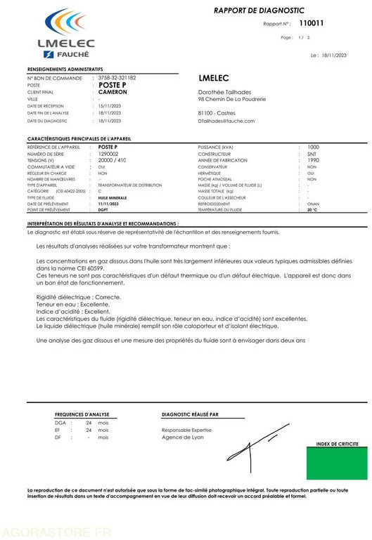Transformateur électrique huile minérale 1000 kVA SNT - Alat/ Oprema: slika  Transformateur électrique huile minérale 1000 kVA SNT - Alat/ Oprema Transformateur électrique huile minérale 1000 kVA SNT - Alat/ Oprema: slika  Transformateur électrique huile minérale 1000 kVA SNT - Alat/ Oprema