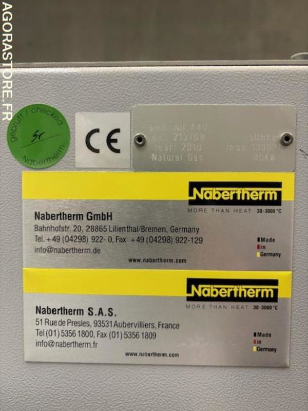 Four à gaz céramique Nabertherm NB 440 - Alat/ Oprema: slika four à gaz céramique Nabertherm NB 440 - Alat/ Oprema Four à gaz céramique Nabertherm NB 440 - Alat/ Oprema: slika four à gaz céramique Nabertherm NB 440 - Alat/ Oprema