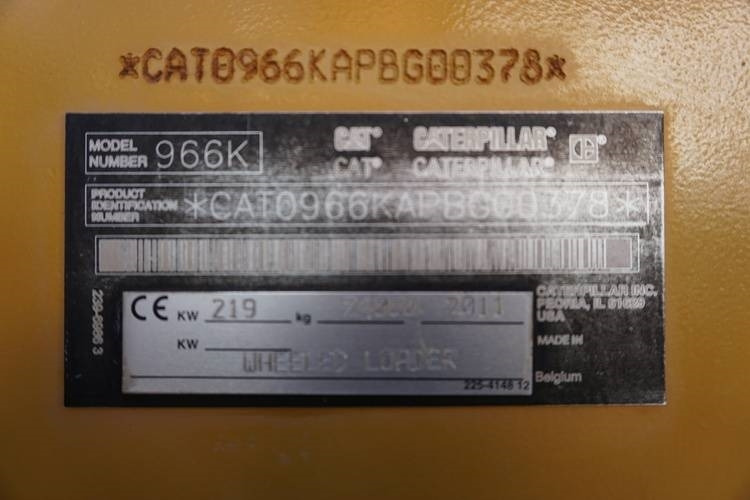 CAT 966K - Utovarivač na kotačima: slika CAT 966K - Utovarivač na kotačima CAT 966K - Utovarivač na kotačima: slika CAT 966K - Utovarivač na kotačima