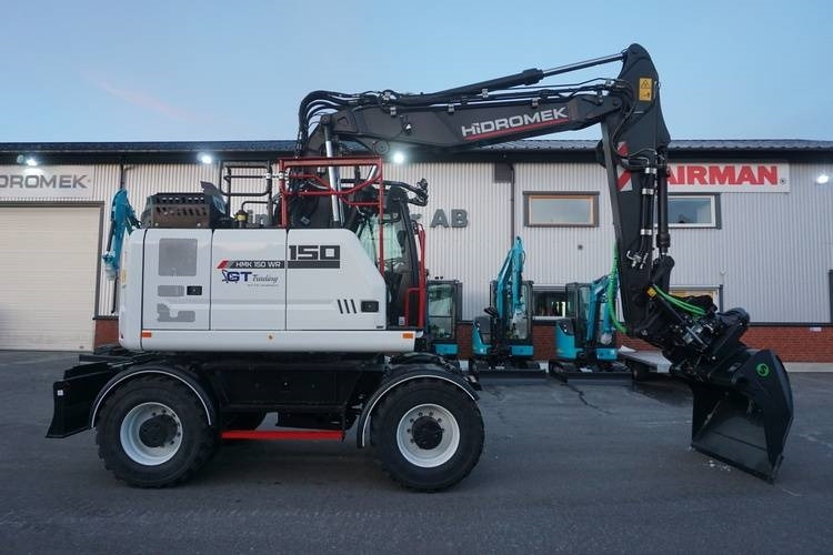 Hidromek HMK 150WR-5 - Bager na kotačima: slika Hidromek HMK 150WR-5 - Bager na kotačima Hidromek HMK 150WR-5 - Bager na kotačima: slika Hidromek HMK 150WR-5 - Bager na kotačima