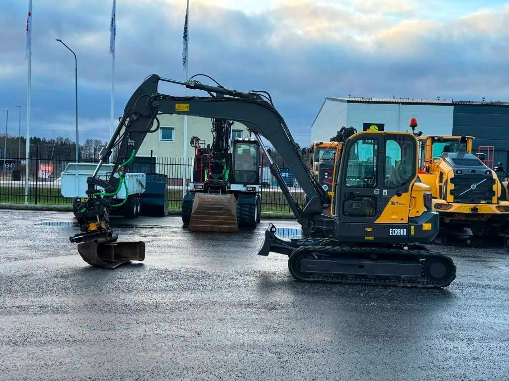 Volvo ECR 88 D - Mini bager: slika Volvo ECR 88 D - Mini bager Volvo ECR 88 D - Mini bager: slika Volvo ECR 88 D - Mini bager