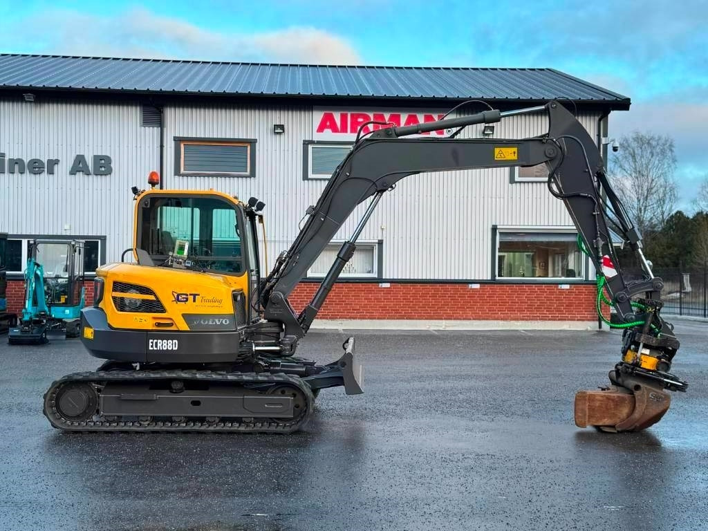 Volvo ECR 88 D - Mini bager: slika Volvo ECR 88 D - Mini bager Volvo ECR 88 D - Mini bager: slika Volvo ECR 88 D - Mini bager
