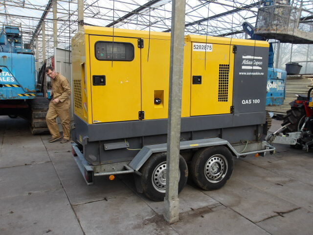 Atlas Copco QAS100 - Generatorski set: slika Atlas Copco QAS100 - Generatorski set Atlas Copco QAS100 - Generatorski set: slika Atlas Copco QAS100 - Generatorski set