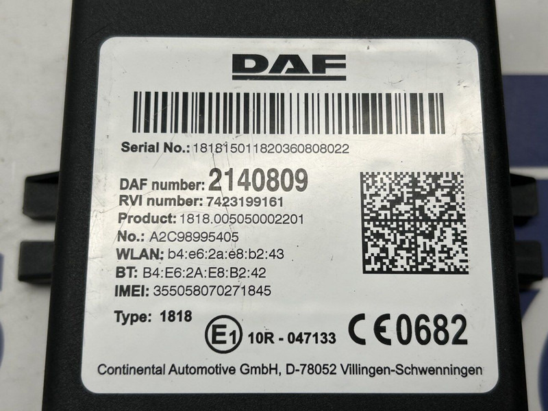 DAF GPS module - Upravljačka jedinica (ECU) za Kamion: slika DAF GPS module - Upravljačka jedinica (ECU) za Kamion DAF GPS module - Upravljačka jedinica (ECU) za Kamion: slika DAF GPS module - Upravljačka jedinica (ECU) za Kamion
