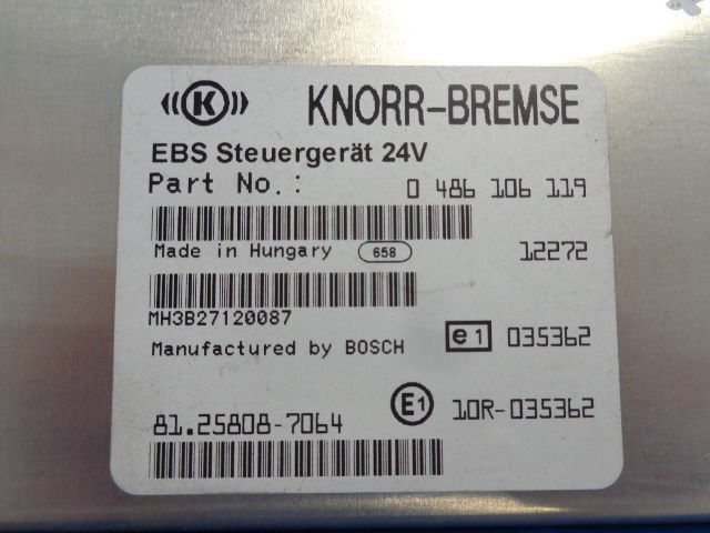 KNORR-BREMSE EBS control unit ( WORLDWIDE DELIVERY ) - Upravljačka jedinica (ECU) za Kamion: slika KNORR-BREMSE EBS control unit ( WORLDWIDE DELIVERY ) - Upravljačka jedinica (ECU) za Kamion KNORR-BREMSE EBS control unit ( WORLDWIDE DELIVERY ) - Upravljačka jedinica (ECU) za Kamion: slika KNORR-BREMSE EBS control unit ( WORLDWIDE DELIVERY ) - Upravljačka jedinica (ECU) za Kamion