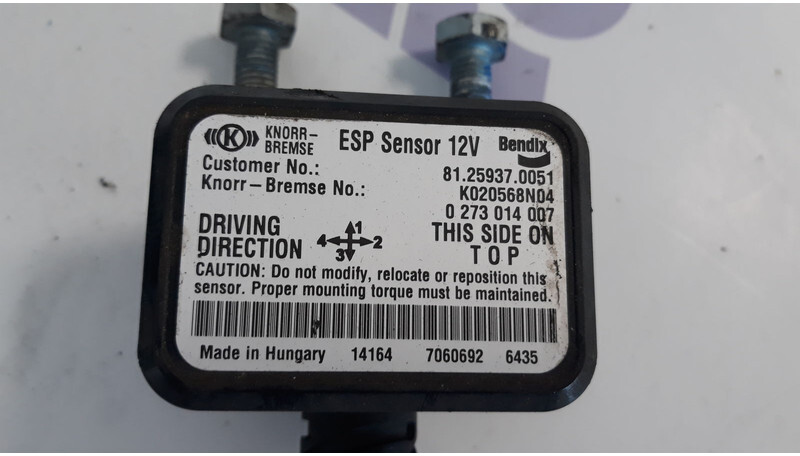 KNORR-BREMSE ESP sensor - Senzor za Kamion: slika KNORR-BREMSE ESP sensor - Senzor za Kamion KNORR-BREMSE ESP sensor - Senzor za Kamion: slika KNORR-BREMSE ESP sensor - Senzor za Kamion