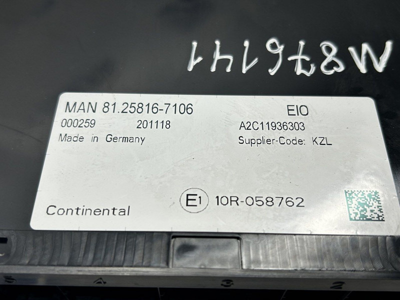 MAN EIO - Upravljačka jedinica (ECU) za Kamion: slika MAN EIO - Upravljačka jedinica (ECU) za Kamion MAN EIO - Upravljačka jedinica (ECU) za Kamion: slika MAN EIO - Upravljačka jedinica (ECU) za Kamion